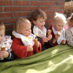 Kinderopvang Poppejans Groningen - ijsje eten