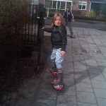 Kinderopvang Poppejans Groningen - waveboarden Driebond